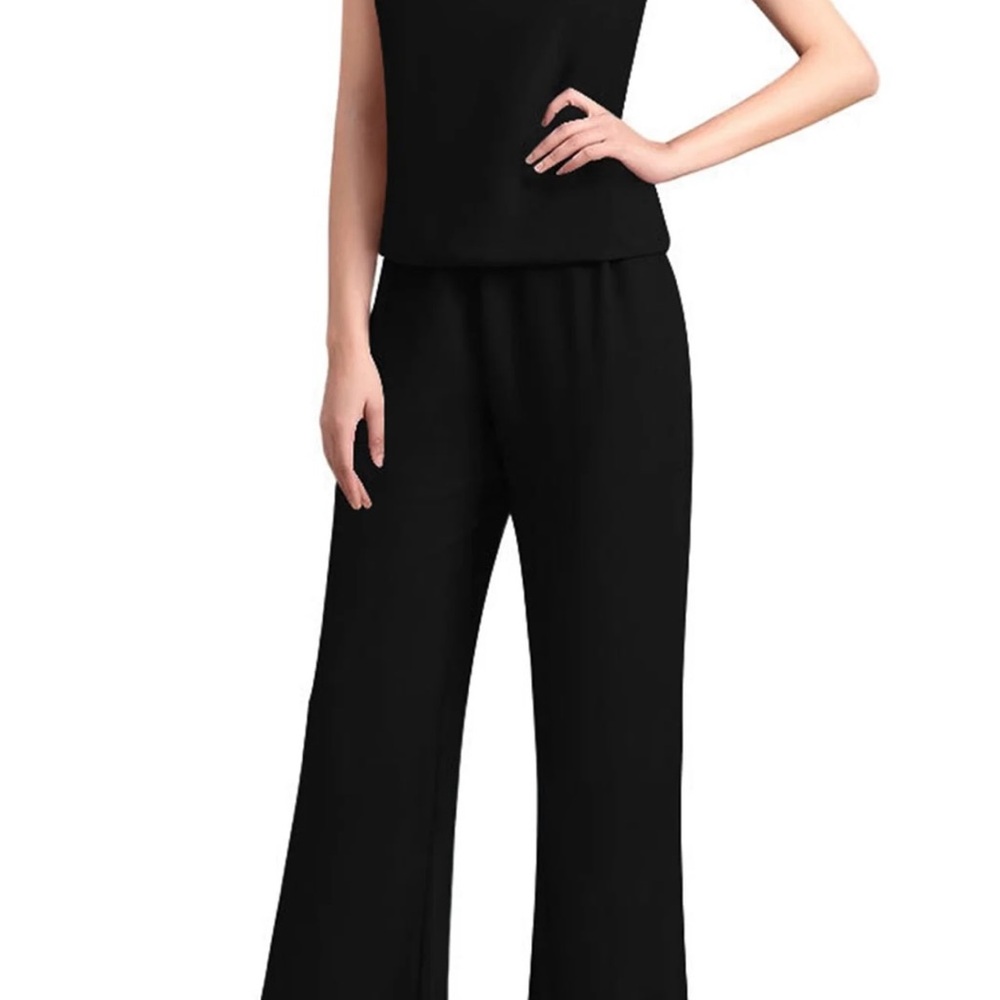 Kasper Black Sleeveless two piece set!!